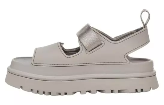 Сандалии с тисненым логотипом GoldenGlow Ugg