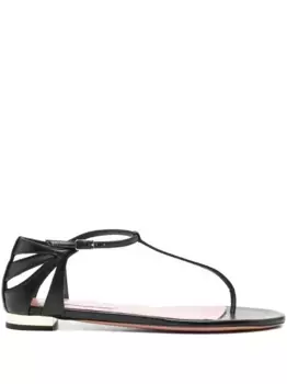 Сандалии с вырезами Aquazzura, черный