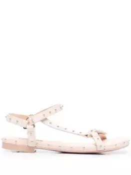 Сандалии с заклепками AGL, розовый