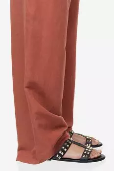 Сандалии с заклепками H&M, черный