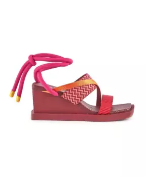 Сандалии с завязками на щиколотке United Nude, розовый