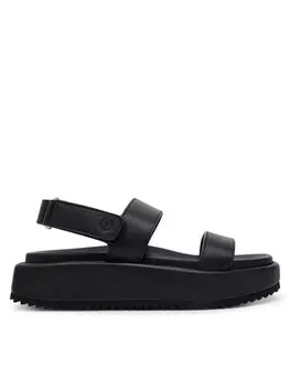 Сандалии SA16155G1MTL0000 Pollini, черный