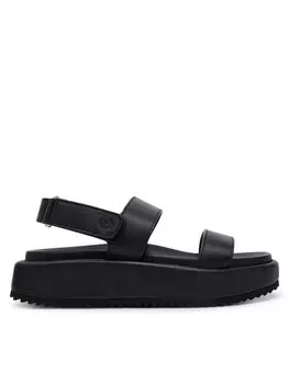 Сандалии SA16155G1MTL0000 Pollini, черный