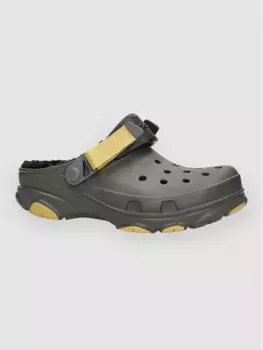Сандалии-Сабо с подкладкой All Terrain Crocs, зеленый