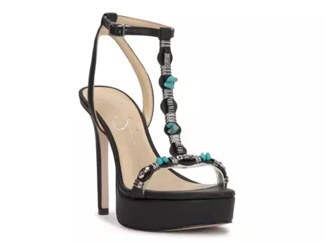 Сандалии Saigee Platform Sandal Jessica Simpson, черный
