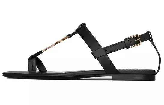 Сандалии Saint Laurent Cassandra женские, черный