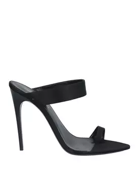Сандалии Saint Laurent, черный
