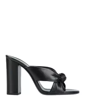 Сандалии Saint Laurent, черный