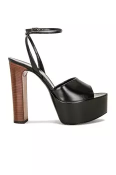 Сандалии Saint Laurent Jodie Platform, неро