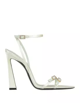 Сандалии Saint Laurent, светло-зеленый