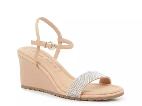 Сандалии Saint Wedge Sandal Anne Klein, бежевый