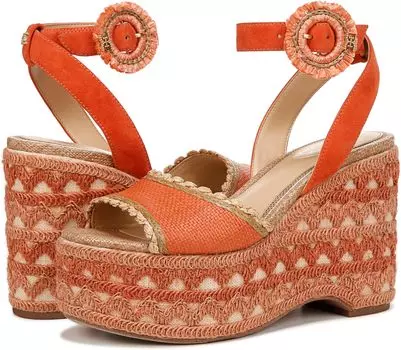Сандалии Sam Edelman Amber Platform Sandal, цвет Terra Orange