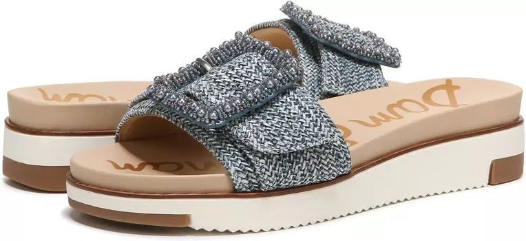 Сандалии Sam Edelman Ariane Beads, цвет Washed New Blue