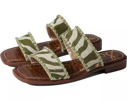 Сандалии Sam Edelman Hopie, цвет Fern/Natural Linen