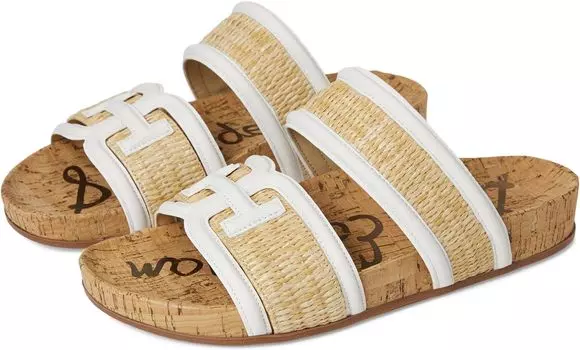 Сандалии Sam Edelman Rowan, цвет Dark Natural/Bright White