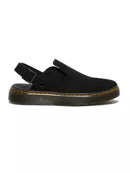 Сандалии sandali mules in pelle Dr. Martens, черный