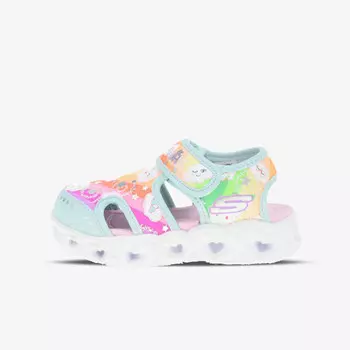 Сандалии сандалии с сердечками Skechers, мультиколор