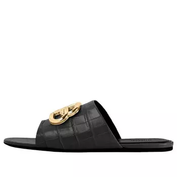 Сандалии sandals 'black gold' Balenciaga, черный