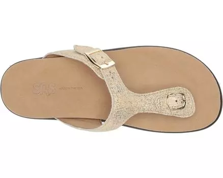 Сандалии Sanibel SAS, блестящее золото