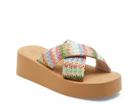 Сандалии Sanibelle Wedge Sandal Roxy, цвет multicolor