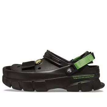 Сандалии sankuanz x clog 'black' Crocs, черный