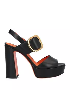 Сандалии Santoni, черный