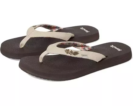 Сандалии Sanuk Yoga Paradise II, цвет Natural Paradise Palms