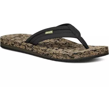 Сандалии Sanuk Ziggy Soft Top, цвет Black Multi