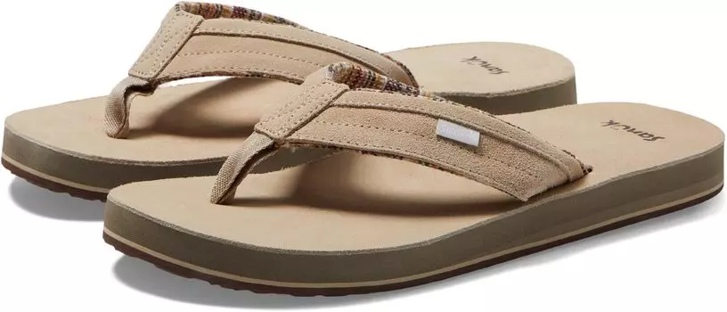 Сандалии Sanuk Ziggy ST Suede, оранжевый