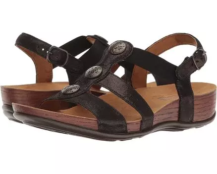 Сандалии SAS Clover Angle Strap, цвет Space Nero