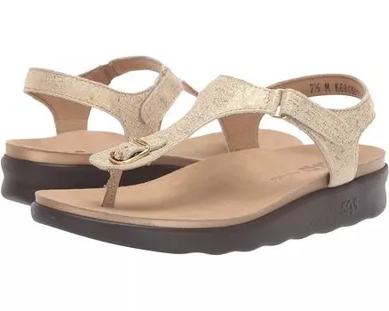 Сандалии SAS Marina, цвет Shiny Gold