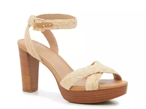 Сандалии Sasha Platform Sandal Lauren Ralph Lauren, цвет tauperaffia