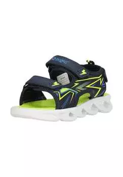 Сандалии Satyrus со светящейся подошвой Zigzag, синий