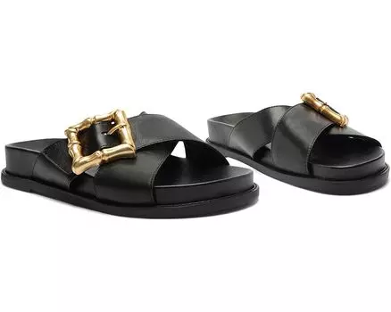 Сандалии Schutz Enola Crossed, черный