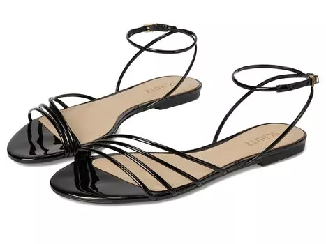 Сандалии Schutz Inez Flat, черный