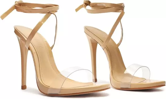 Сандалии Schutz Jada, цвет Transparente (Light Nude)