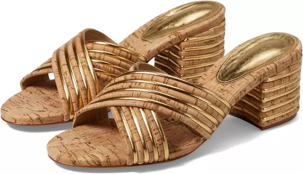 Сандалии Schutz Latifah Mule, цвет ouro claro / natural