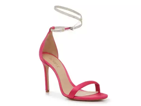 Сандалии Schutz Leanna, темно-розовые