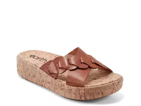 Сандалии Scotti Wedge Sandal Earth, темно-бежевый