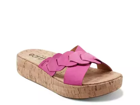 Сандалии Scotti Wedge Sandal Earth, темно-розовый