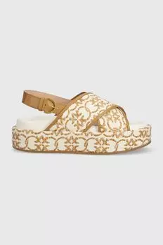 Сандалии SD0061 T006 N63 Pinko, бежевый