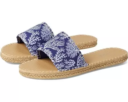 Сандалии Sea Star Beachwear Cabana Slide Water Shoe, цвет Navy Coastal Coral