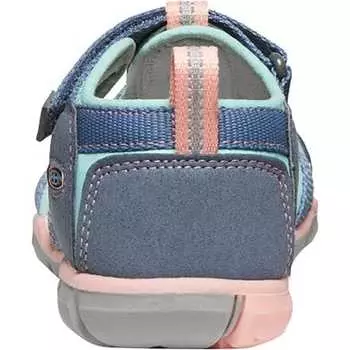 Сандалии Seacamp II CNX – для девочек KEEN, цвет Flint Stone/Ocean Wave