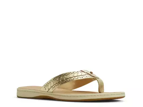 Сандалии Seafish Sperry, Gold Metallic
