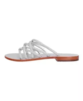 Сандалии серебро Emanuelle Vee, серый