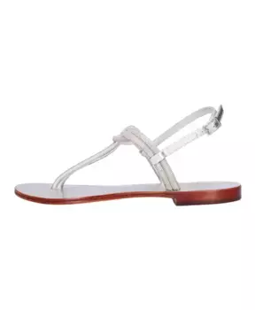 Сандалии серебро Emanuelle Vee, серый