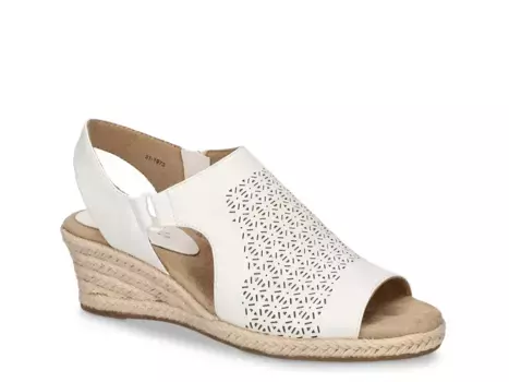 Сандалии Serena Espadrille Wedge Sandal Easy Street, белый