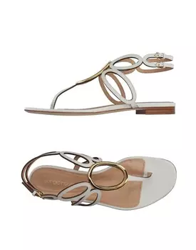 Сандалии Sergio Rossi, белый