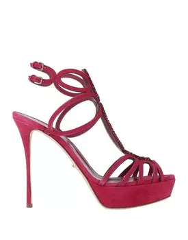 Сандалии Sergio Rossi, гранат