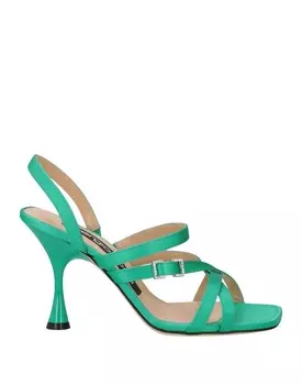 Сандалии Sergio Rossi, изумрудно-зеленый
